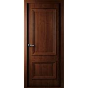 Полотно дверное Франческо Орех шате Глухое (90,80,70,60)) фото