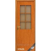 Ольха Колори В- со стеклом (60, 70, 80, 90см). Межкомнатная дверь Новый Стиль фотография