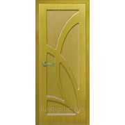 ЛИАНА глухая Светлый дуб (60, 70, 80, 90см). Межкомнатная дверь с ПВХ покрытием Gelios (Гелиос) фото