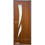 Орех КАМЕЯ (60, 70, 80, 90см). Межкомнатная дверь МДФ Новый Стиль фото