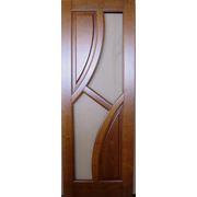 Двери межкомнатные деревянные (со стеклом) ОС-9 фотография