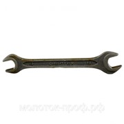 Ключ рожковый, 10 х 12 мм, CrV, фосфатированный, ГОСТ 2839 Сибртех фото