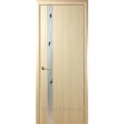 Дверь МДФ «Злата» дуб бел. (60,70,80,90х200см) фото