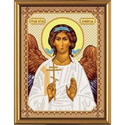 Набор для вышивания бисером СВ. АНГЕЛ ХРАНИТЕЛЬ, C6022 Nova Sloboda фото