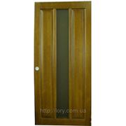 Двери межкомнатные деревянные (со стеклом) ОС-8