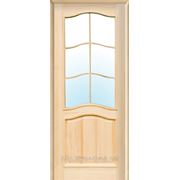 Двери из массива сосны под покраску модель “Классик“ фотография