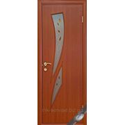 Дверь МДФ «Камея» узор Р-1 ольха, орех (60,70,80,90х200см) фотография