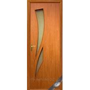 Дверь МДФ «Камея» ольха, вишня (60,70,80,90х200см) фото