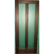 Двери шпонированные дельта, цвет венге фото