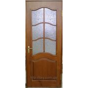 Двери межкомнатные деревянные (со стеклом) ОС-2