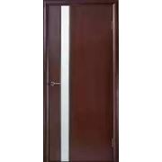 Дверь (блок-полотно, коробка, наличник, стекло) «Милано Венге» ПГ,1-ПО, 2-ПО