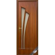 Дверь МДФ «Лилия» ольха, орех (60,70,80,90х200см) фото