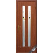 Дверь МДФ «Вера» узор Р-1 орех (60,70,80,90х200см) фото