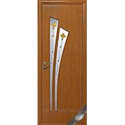 Дверь МДФ «Лилия» узор Р-1 ольха, орех (60,70,80,90х200см) фото