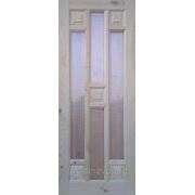 Дверь деревянная “Ника“ со стеклом фото