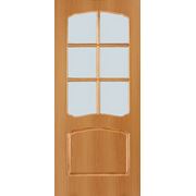 Дверь межкомнатная “Коралл“ (Миланский орех) ПО фотография