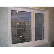 Окна, двери ПВХ, балконные рамы из алюминия фото