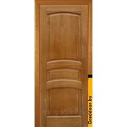 Межкомнатная дверь из массива сосны ПМЦ ДГ16 Темный лак, светлый лак фотография