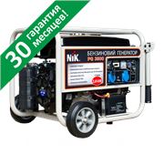 Бензиновый генератор NIK 3,8 кВт с электро-стартом фото