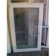 Окно (поворотно-откидное) деревянный стеклопакет 2-хкамерный три стекла из новостройки с коробкой 600*1450 фотография