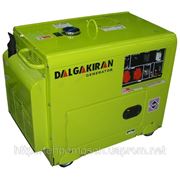 Дизельная электростанция (генератор) DALGAKIRAN DJ 7000 DG-ECS с АВР в кожухе фото