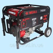 Бензиновый трехфазный генератор WEIMA WM7000E (7.0 кВт) фотография