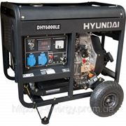 Дизельный генератор HYUNDAI Professional DHY 6000LE 5,0 (5,5) кВт фото