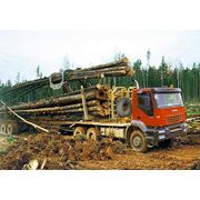 Лесовозный автопоезд IVECO-AMT-633930 фотография