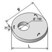 Плиты перекрытий для колодцев серия 3.900-3
