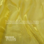 Ткань Органза (желтый) 1261 фотография