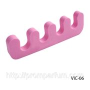 Разделитель для пальцев ног (розовый) Lady Victory VIC-06 /11-0