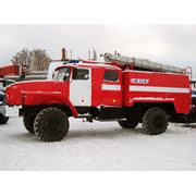 Автоцистерна пожарная АЦ-30-40 на шасси Урал 43206 фото