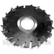 Фреза дисковая трехсторонняя - 200х20х40 z20 р/з с нож. Р6М5 (2-2, 2-2Л) фото