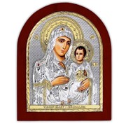 Икона Божией Матери Иерусалимская серебро с позолотой Silver Axion 200 х 250 мм фото
