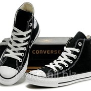 Кеды Converse All Star черные фото
