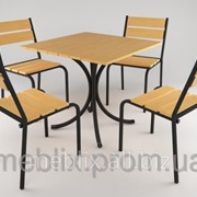 Комплект для летних кафе рио стол и 4 стула фотография