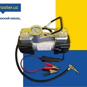 Портативный двухцилиндровый компрессор для накачки фото