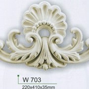 Декоративное панно W703 из полиуретана фото