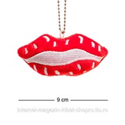 Брелок-губы Смайлик Поцелуй EK-36 фото
