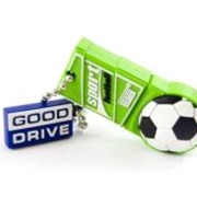 Флешка 4 GB “Футбол“ салатово- зеленый цвет фото