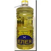 Подсолнечное масло Елея 0,9л рафинированное дезодорированное