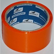 Скотч упаковочный 50мм*50, 45 мкр, оранжевый фото