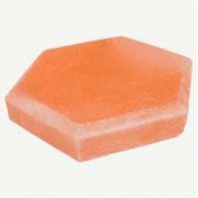 Соляная плитка “Шестигранник“ 140х25 с фаской (розовая) фотография