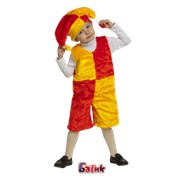Детский карнавальный костюм Скоморох фото