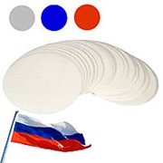 Набор Фильтров “Россия“ для угольной фильтрации 300 шт. (диаметр 180 мм) фото