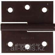 Петля дверная Stayer Master разъемная, цвет коричневый, правая, 65мм Код: 37613-65-3R фото