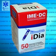 Тест-полоски для глюкометра IME-DC iDia / ИМЕ-ДС айДиа 50 шт. фото