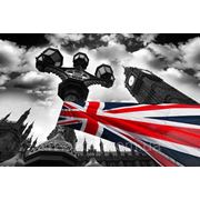 Фотообои Флаг Англии на фоне Биг-Бена фотография