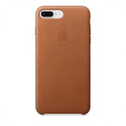 Чехол Apple Leather Case для iPhone 8 Plus/7 Plus MQHK2ZM/A Saddle Brown фото