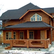 Строим дома деревянные, из сруба и оцилиндрованного бревна быстро и качественно, в Украине фото